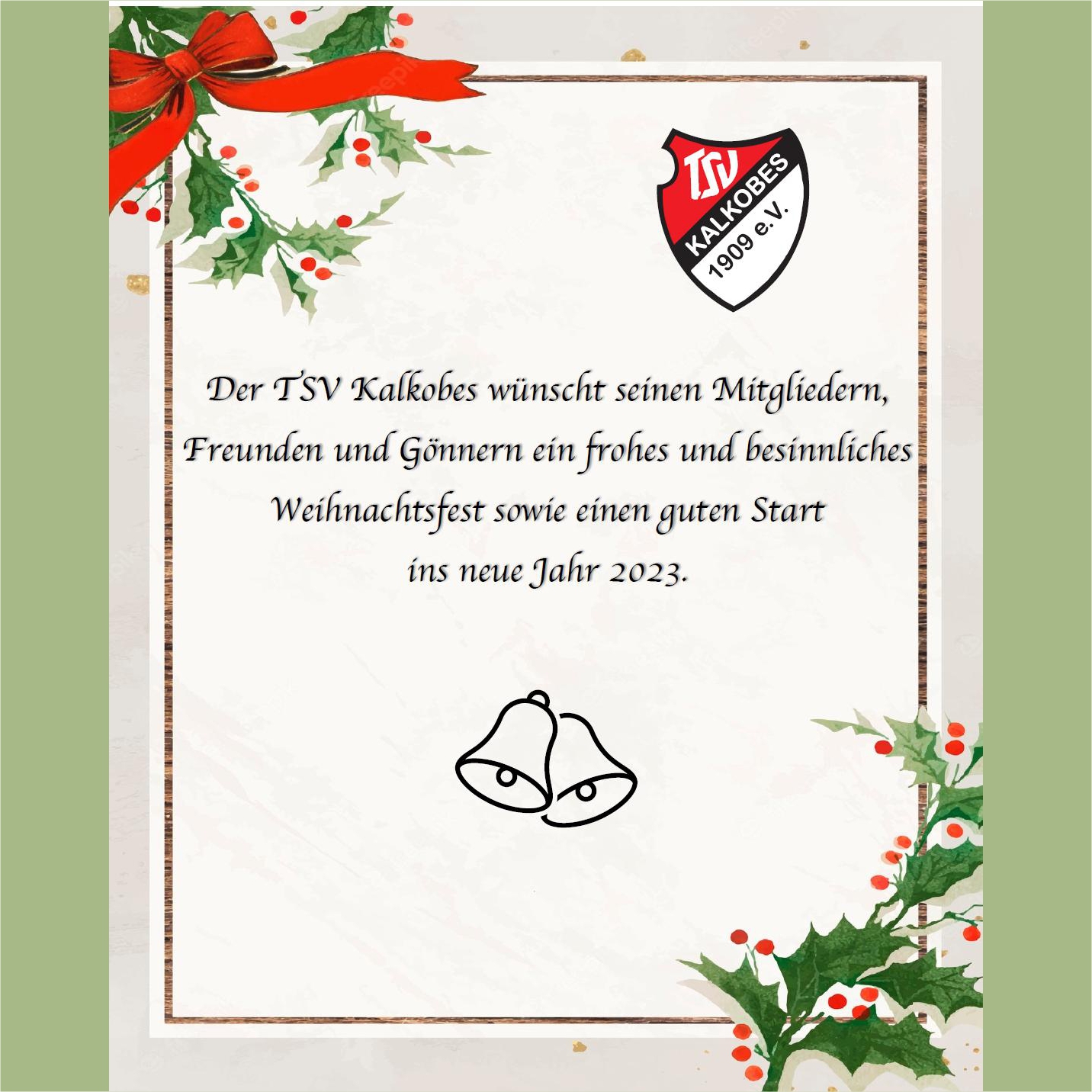 Frohe Weihnachten!