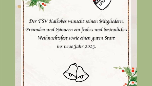 Frohe Weihnachten!